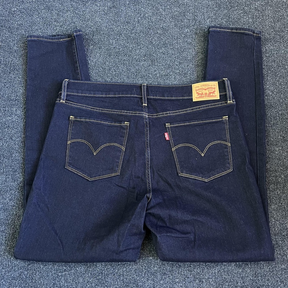 Levi's 311 Shaping Skinny Jeans Womens 32 Dark Wash Mid Rise Dark Wash Denim